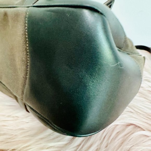 AUTHENTIC PRADA CANAPA CROSSBODY SATCHEL BAG MADE IN ITALY WITH DUST BAG COA - Picture 8 of 15